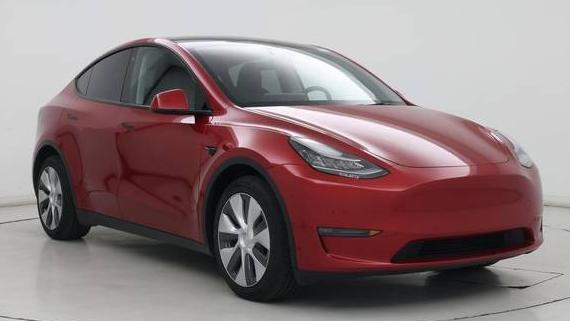TESLA MODEL Y 2021 5YJYGDEE6MF099313 image